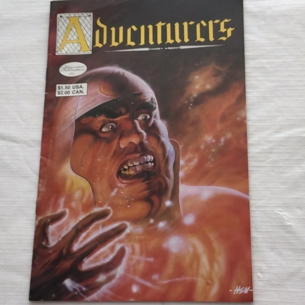 Comic Book Adventures #0 made in1986 written by Scott Behnke.